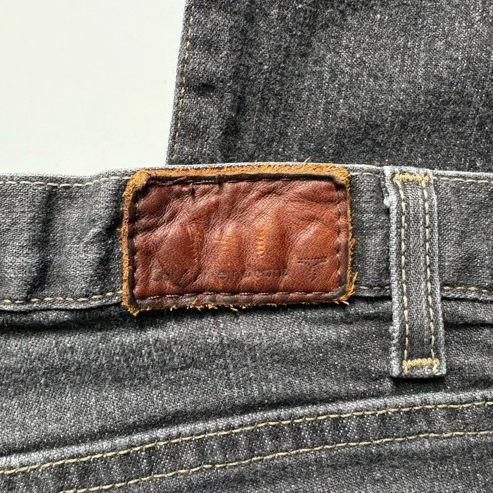 Retro GAP Women's Black Flare Jeans Size 16 - Picture 3 of 6